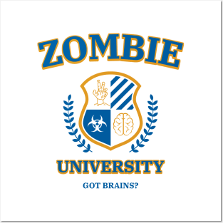 ZOMBIE UNIVERSITY 2 Posters and Art